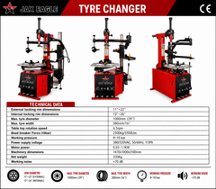 JAX EAGLE 996 Heavy-Duty Tire Changer