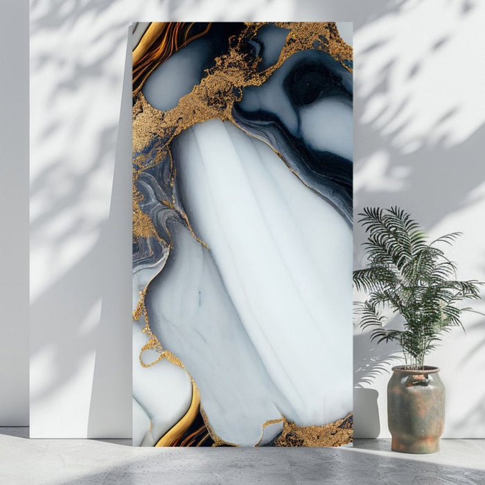 2/10FT Waterproof Wood Grain UV Marble Sheet Wall Panel for Home Decoration - DY2442