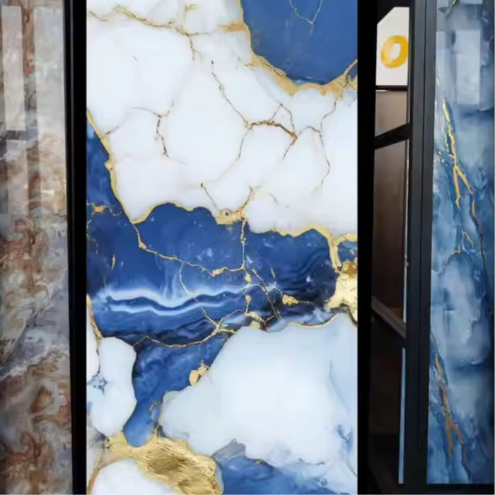 2/10FT Waterproof Wood Grain UV Marble Sheet Wall Panel for Home Decoration - DY2443