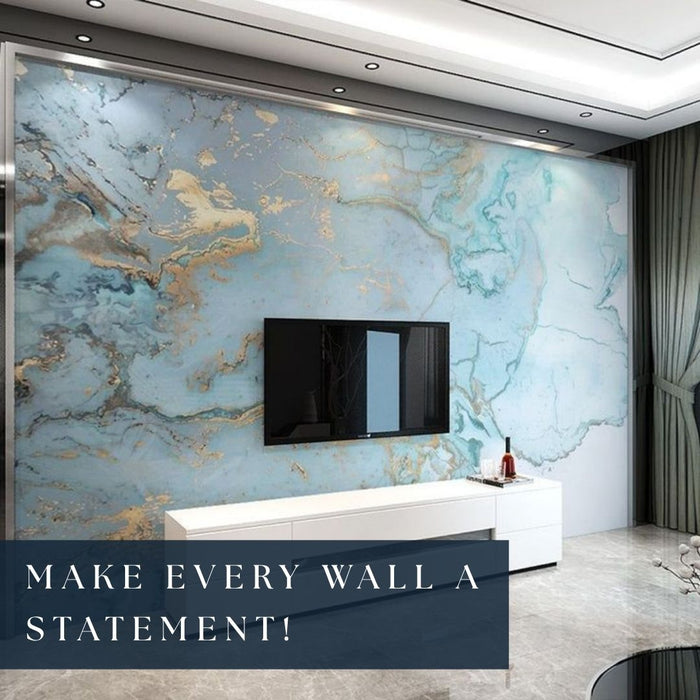 2/10FT Waterproof Wood Grain UV Marble Sheet Wall Panel for Home Decoration - LJ24815T