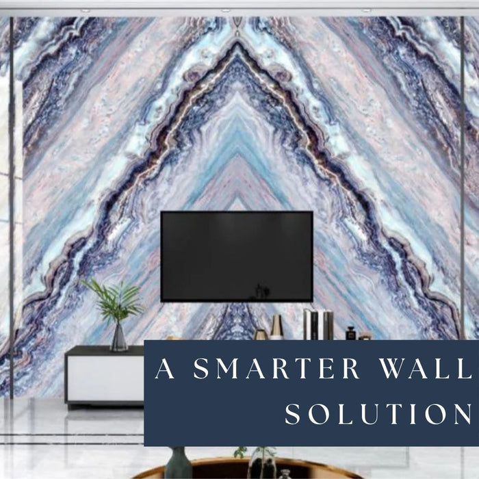 4/8FT 3D PVC Marble Wall Panels - BLD-946