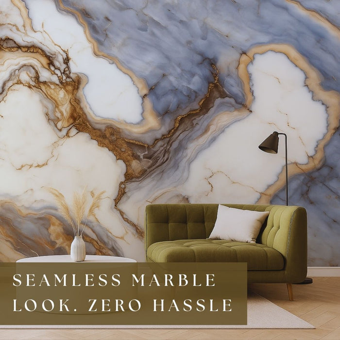 2/10FT Waterproof Wood Grain UV Marble Sheet Wall Panel for Home Decoration - DY2444