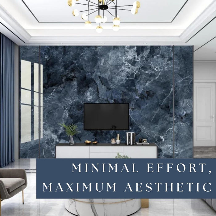 4/8FT 3D PVC Marble Wall Panels - BLD-1133