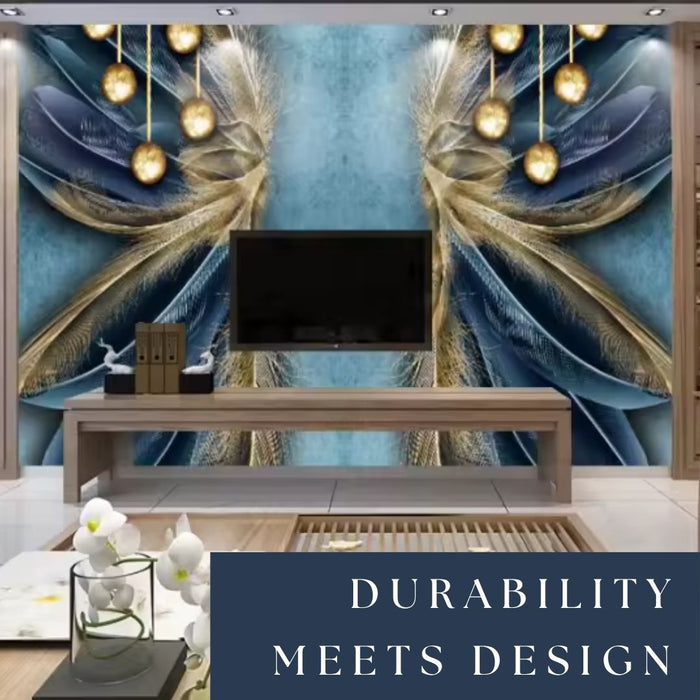 4/8FT 3D PVC Marble Wall Panels - BLD-157