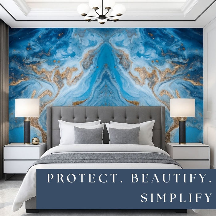 4/8FT 3D PVC Marble Wall Panels - BLD-625