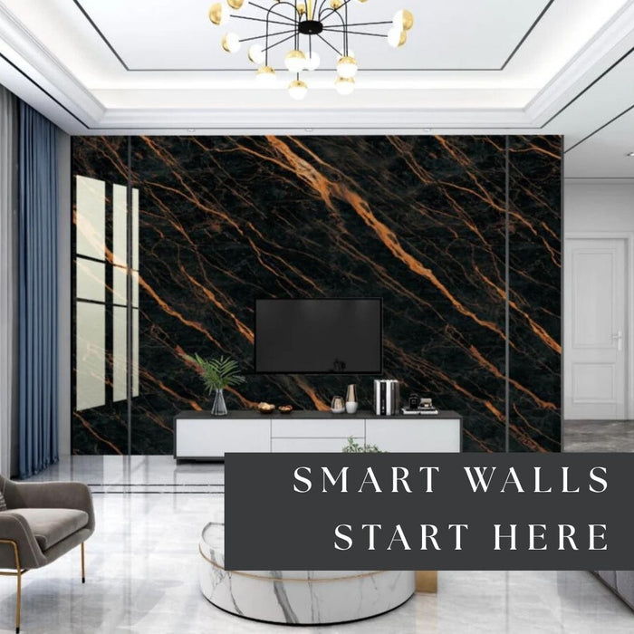 4/8FT 3D PVC Marble Wall Panels - BLD-679