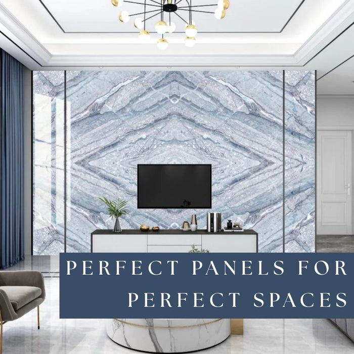 4/8FT 3D PVC Marble Wall Panels - BLD-1026