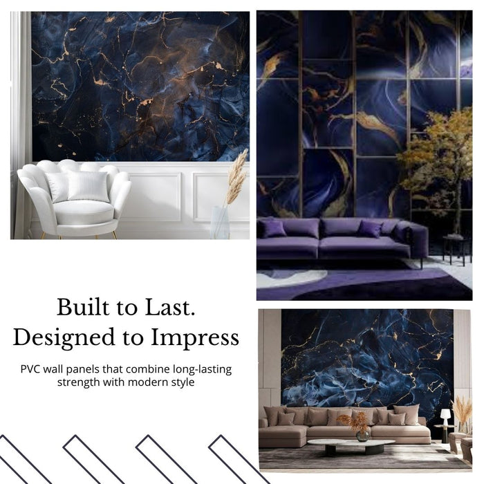 2/10FT Waterproof Wood Grain UV Marble Sheet Wall Panel for Home Decoration - DY2429