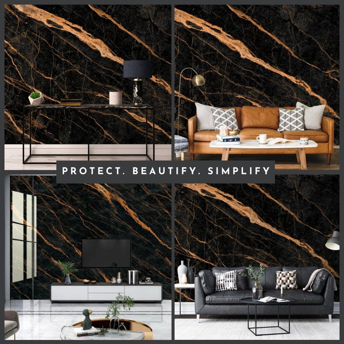 4/8FT 3D PVC Marble Wall Panels - BLD-679