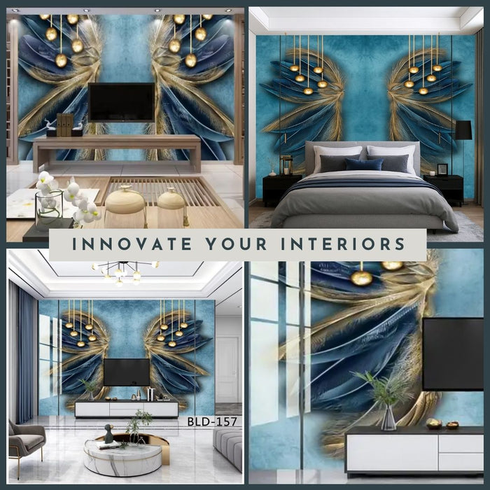 4/8FT 3D PVC Marble Wall Panels - BLD-157