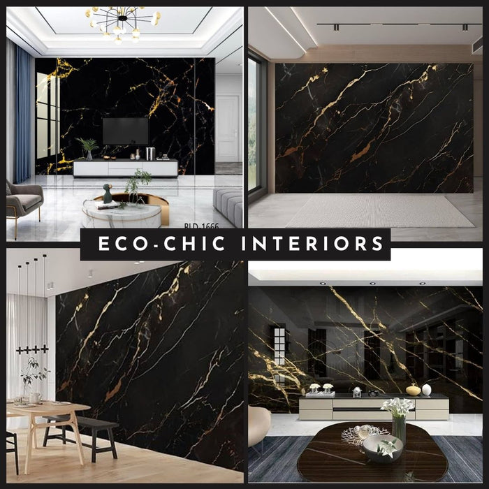 4/8FT 3D PVC Marble Wall Panels - BLD-1666