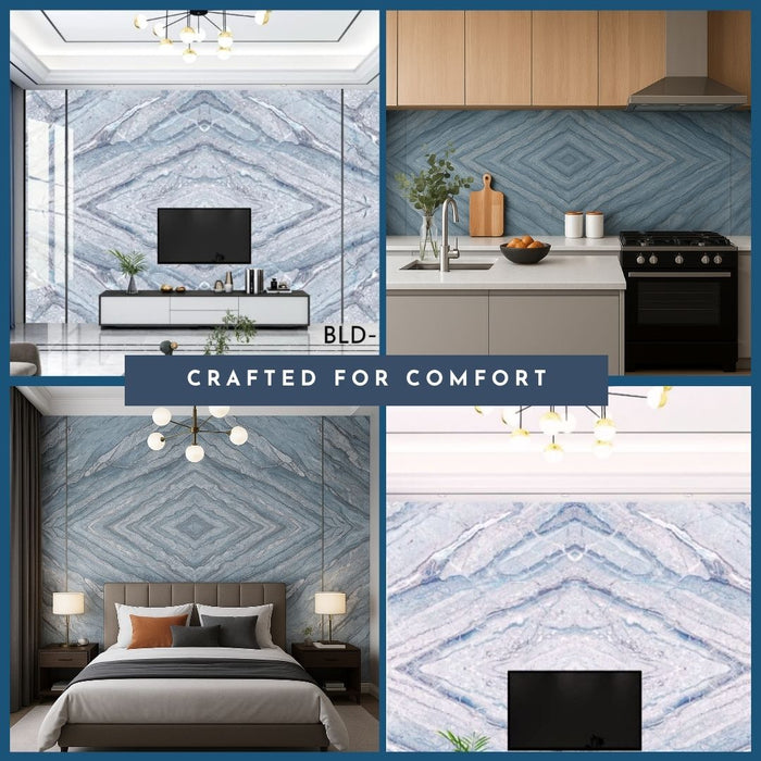 4/8FT 3D PVC Marble Wall Panels - BLD-1026