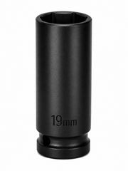 19mm 1/2" Drive Deep Impact Socket – 6-Point CR-MO Steel