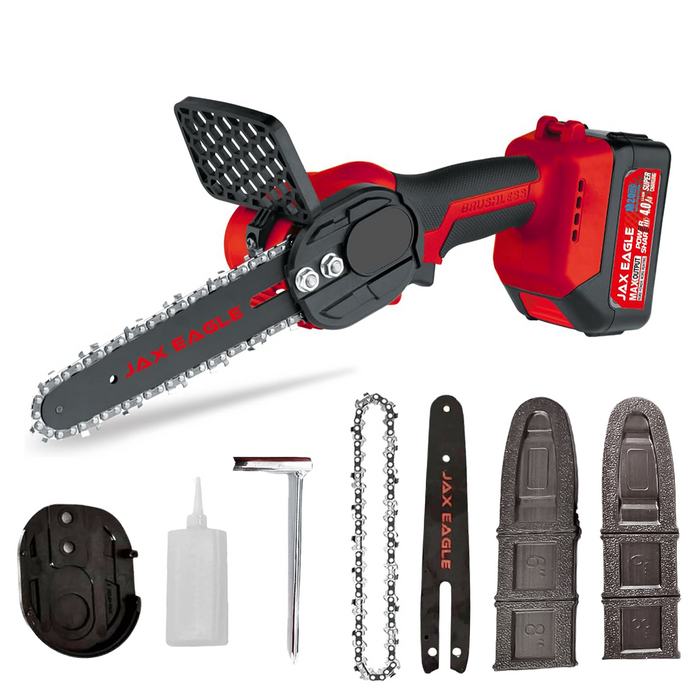 20V Mini Chainsaw Cordless Brushless Electric Chainsaw with Soft Start 6m/s - CS06BLC
