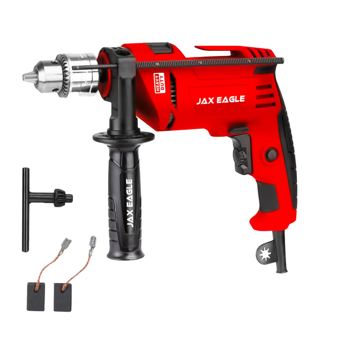 Impact Drill - ID780 Heavy-Duty Electric Power Drill for Concrete, Metal, and Wood