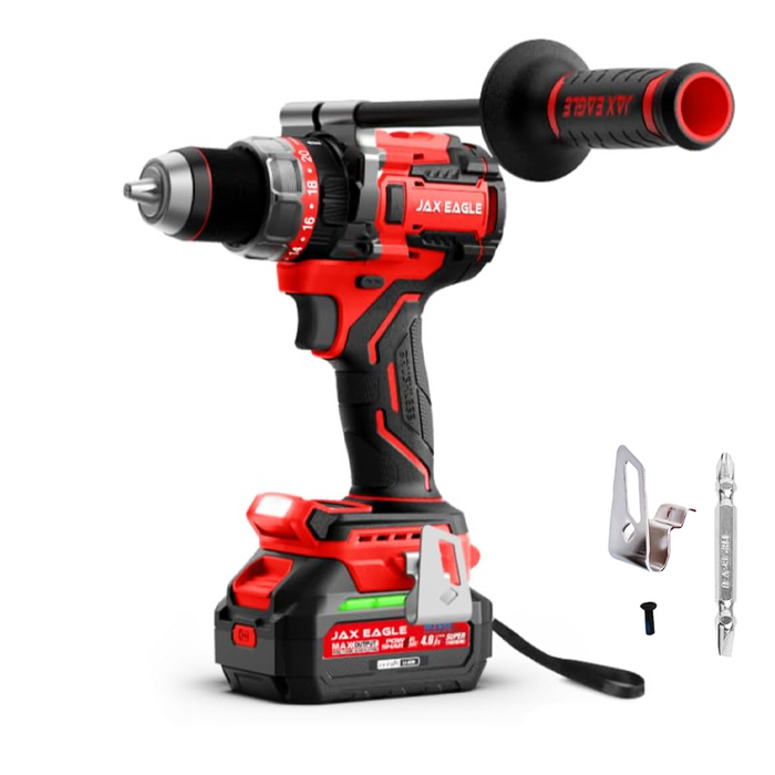 KB13150PRO 20V Cordless Drill, Brushless Impact Drill with 150Nm Torque, 13mm Chuck, Dual Speed, Hammer Drill