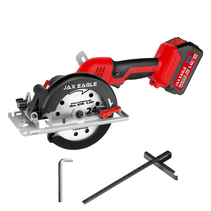 20V Cordless Circular Saw with Brushless Motor and Precision Laser Guide - CS05BL