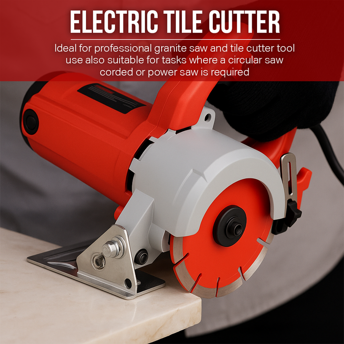 110mm Marble Cutter CS1350 High-Speed Electric Stone & Tile Cutting Saw