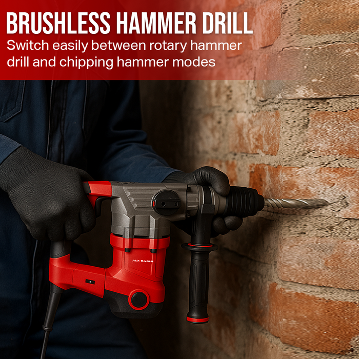 RH4002 Heavy-Duty Rotary Hammer Drill – 1600 W SDS Plus Electric Drill