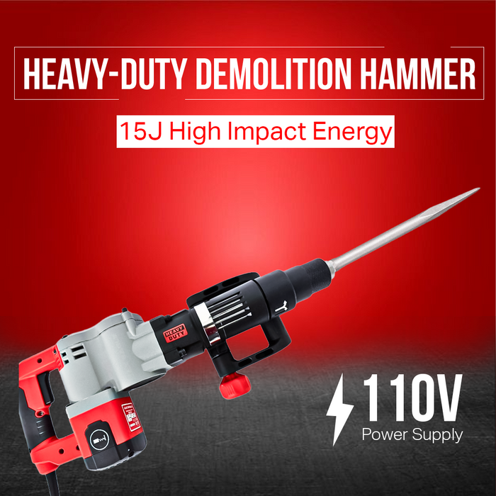 Demolition Hammer DH3503 – Heavy-Duty Jackhammer for Concrete Breaking