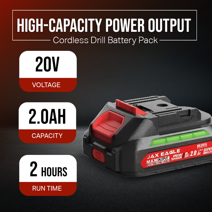 MT1821 20V 2.0Ah Lithium-Ion Battery Pack