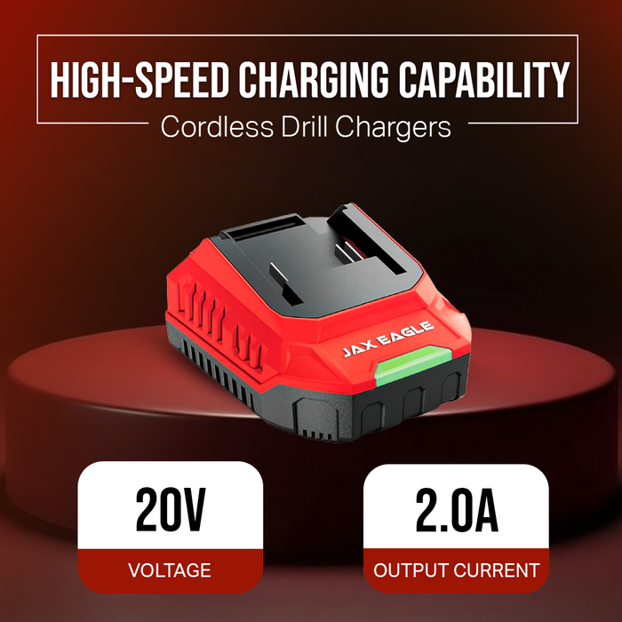 MC20 20V 2.0A Fast Charger for Lithium-Ion Battery Packs