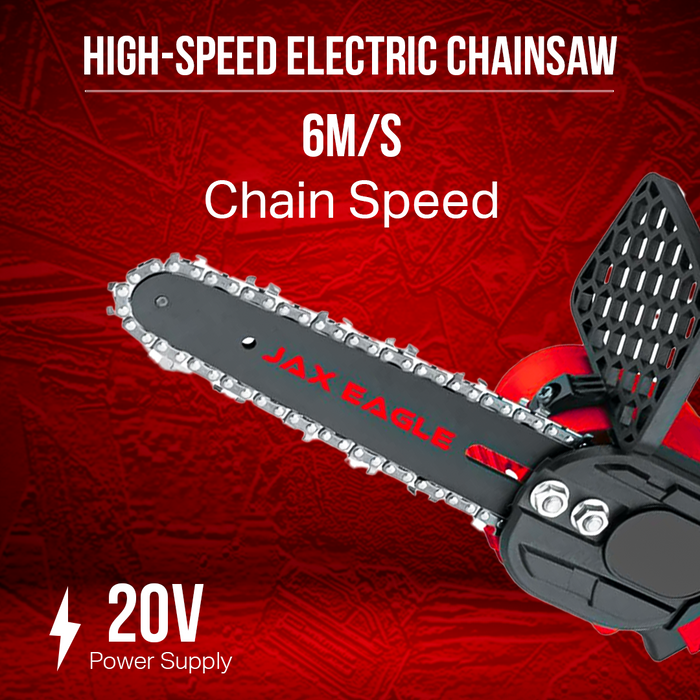20V Mini Chainsaw Cordless Brushless Electric Chainsaw with Soft Start 6m/s - CS06BLC