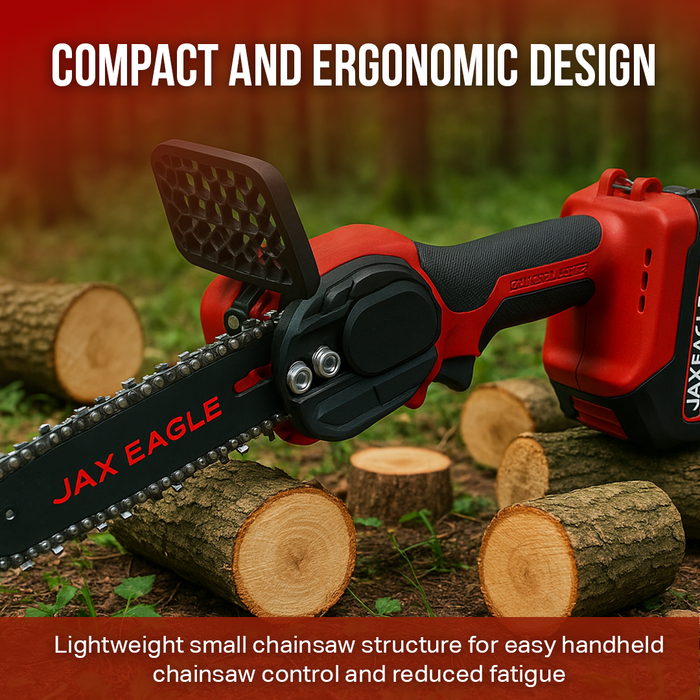 20V Mini Chainsaw Cordless Brushless Electric Chainsaw with Soft Start 6m/s - CS06BLC