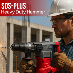 RH4002 Heavy-Duty Rotary Hammer Drill – 1600 W SDS Plus Electric Drill
