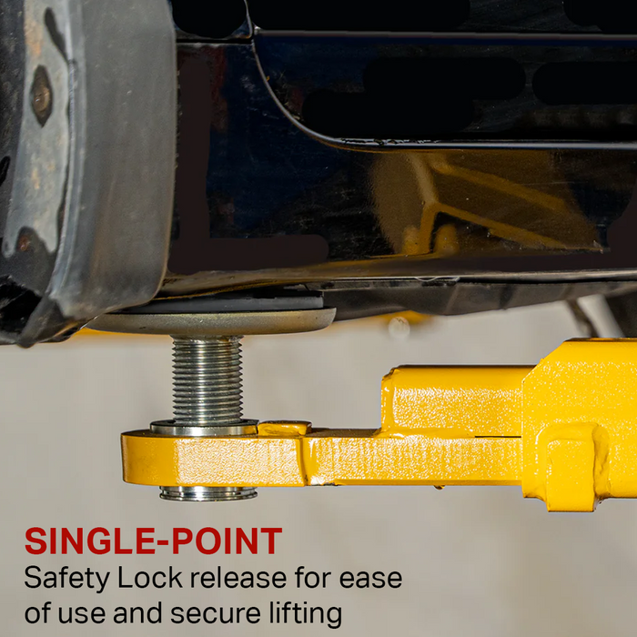 JAXEAGLE 2 Post Automotive Car Lift, 8500 lbs Capacity, 110V 60HZ Powerful Motor with Single Point Lock Release