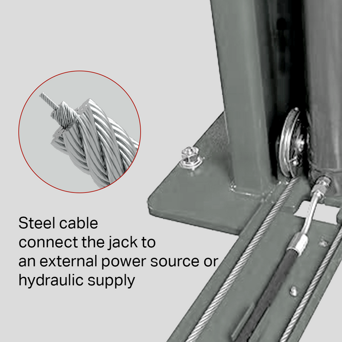 JAXEAGLE 2 Post Automotive Car Lift, 8500 lbs Capacity, 110V 60HZ Powerful Motor with Single Point Lock Release