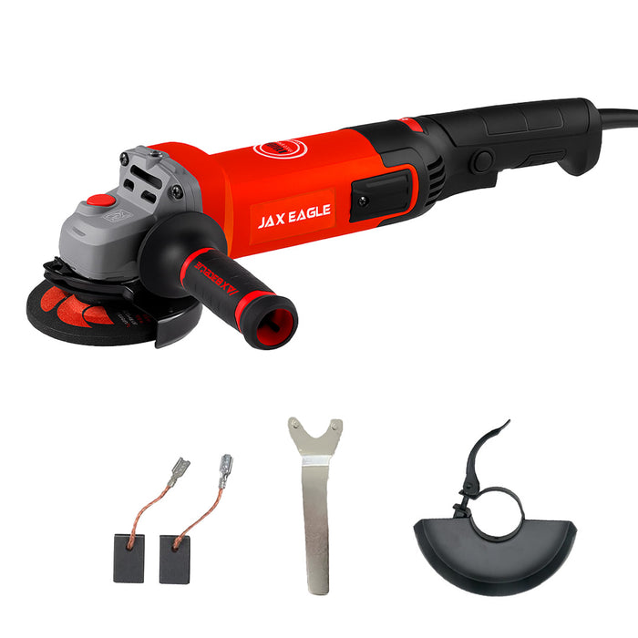 Power Angle Grinder - AG1350EC Variable Speed Corded Grinder for Cutting, Grinding & Polishing