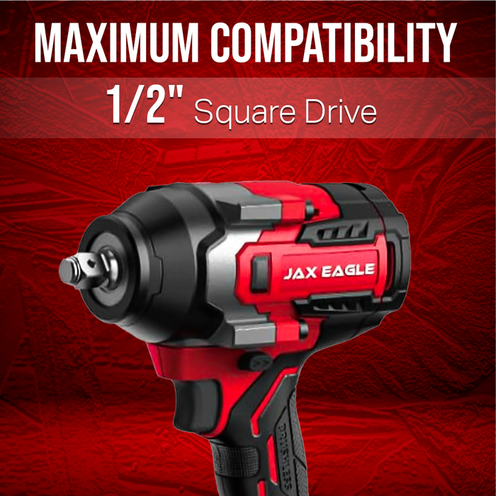 IW850PRO 20V Brushless Cordless Impact Wrench, 1/2 Inch Impact Gun, 850Nm Torque, Electric Impact Wrench