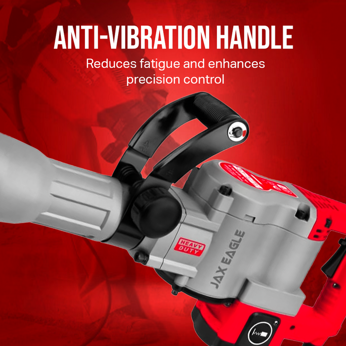DH6501CP Jack Hammer Concrete Breaker | 1600W Heavy-Duty Demolition Hammer