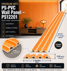 6 × 114.17 inches PS-PVC Wall Panel – PS12201