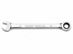 10mm Ratcheting Chrome Vanadium Combination Wrench CRV Metric Hand Tool