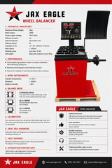 JAX EAGLE Computerized Wheel Balancer