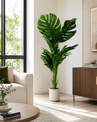 Realistic Artificial Plants For Home Decor Low Maintenance Indoor Greenery