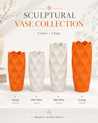 Decorative Vases Ceramic Set for Home Decor Modern Minimalist Style
