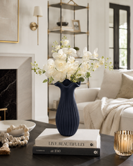 Modern Decorative Vases Set In Varied Colors And Sizes For Home Decor