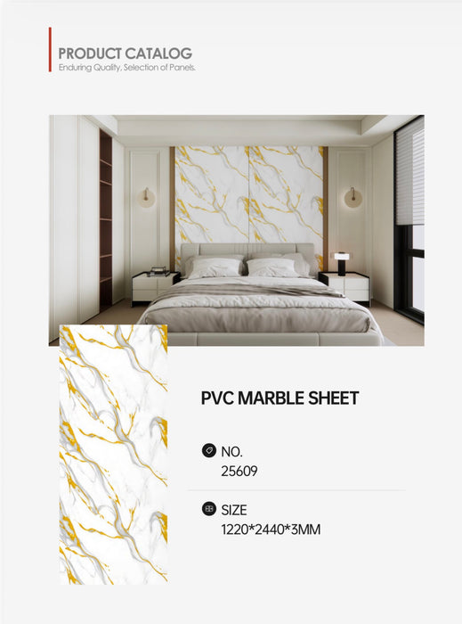 PVC Marble Sheet (Reception)