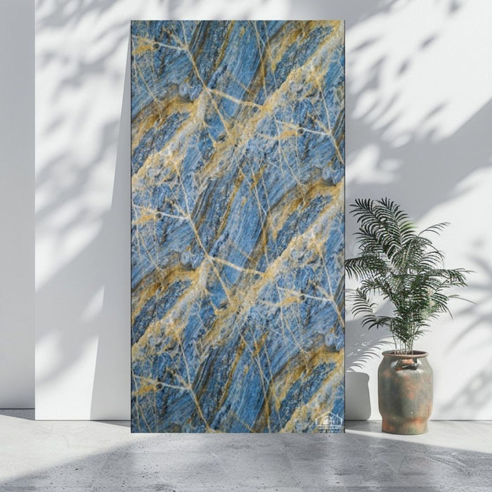 2/10FT Waterproof Wood Grain UV Marble Sheet Wall Panel for Home Decoration - LJ24827T