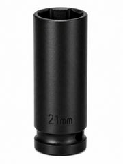 21mm 1/2" Drive Deep Impact Socket – 6-Point CR-MO Steel