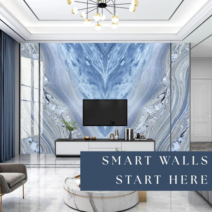 4/8FT 3D PVC Marble Wall Panels - BLD-135