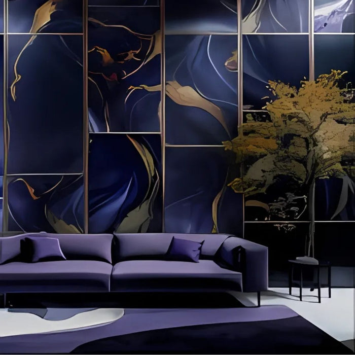 2/10FT Waterproof Wood Grain UV Marble Sheet Wall Panel for Home Decoration - DY2429