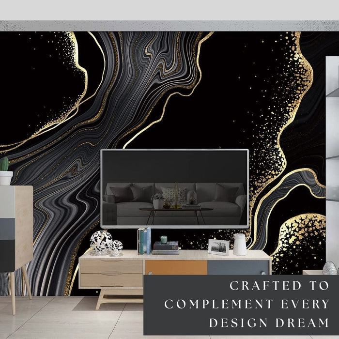 4/8FT 3D PVC Marble Wall Panels - BLD-1083