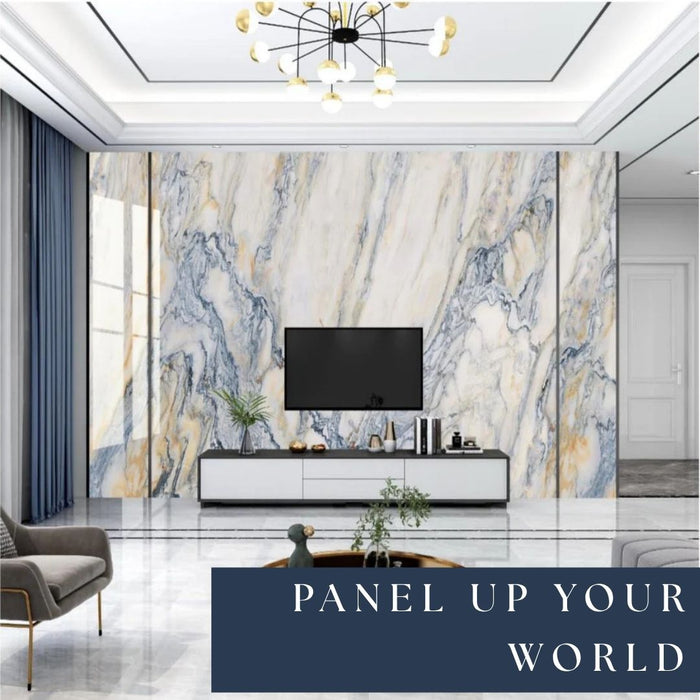 4/8FT 3D PVC Marble Wall Panels - BLD-1134