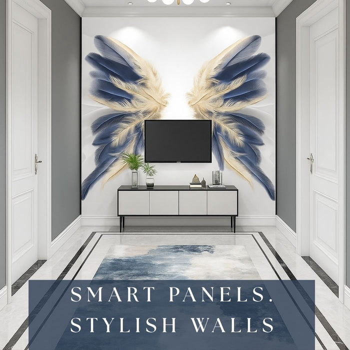 4/8FT 3D PVC Marble Wall Panels - BLD-1084