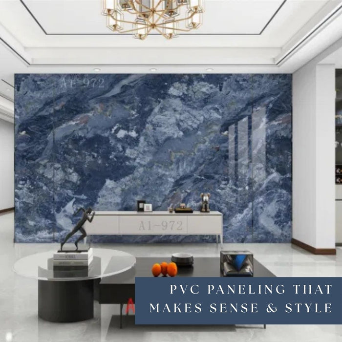 4/8FT 3D PVC Marble Wall Panels - BLD-1133