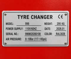 JAX EAGLE 996 Heavy-Duty Tire Changer
